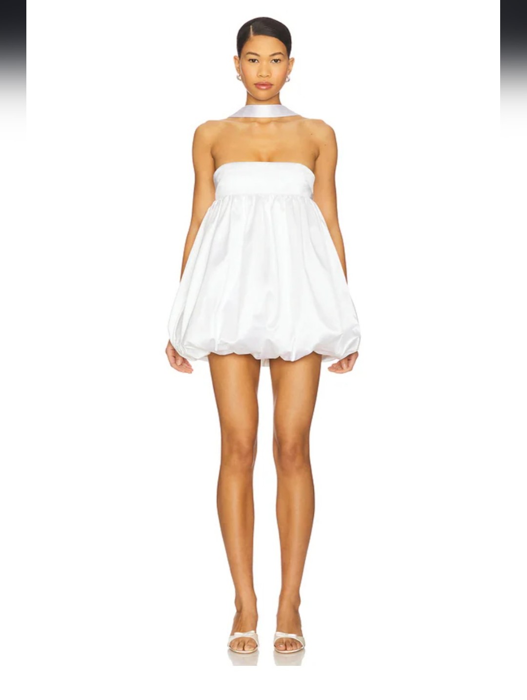 Kaley Mini Dress In White